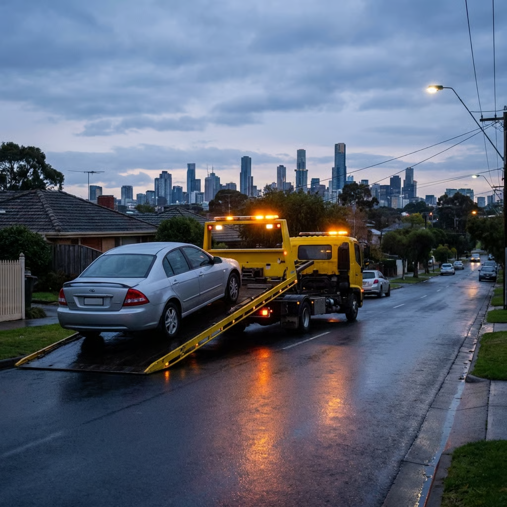 Accident Towing in Melbourne: What Happens After a Crash
